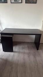 Bureau tafel zwart, Huis en Inrichting, Bureaus, Ophalen, Zo goed als nieuw