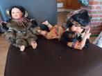 2 porseleinen indianen poppen, Ophalen of Verzenden, Zo goed als nieuw, Mens