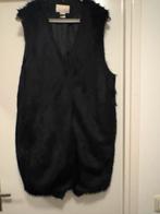 Bont bodywarmer, zwart maar L, Kleding | Dames, Ophalen of Verzenden, Zo goed als nieuw, Zwart