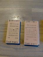 Treinkaartjes Den Haag - Utrecht 1971-1976, Verzamelen, Ophalen of Verzenden, Gebruikt, Trein, Overige typen