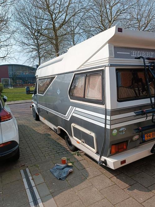 Te koop Fiat ducato hobby camper, Caravans en Kamperen, Caravans, Particulier, Rondzit, Airco, Ophalen