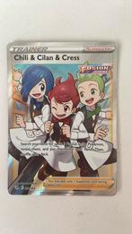 Pokemon kaart Chili & Cilan & Cress 258/264, Ophalen of Verzenden, Losse kaart, Zo goed als nieuw