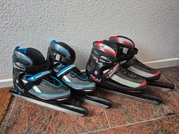 2x Nijdam Combinoren verstelbaar 38-41, Sport en Fitness, Schaatsen, Gebruikt, Combinoren, Nijdam, Ophalen of Verzenden