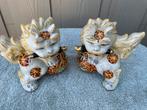Mooie chinese porseleinen foo dogs, Ophalen of Verzenden