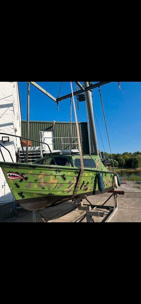 Visboot, Watersport en Boten, Hengelsport | Karpervissen, Zo goed als nieuw, Overige typen, Ophalen of Verzenden