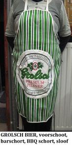 GROLSCH BIER, pakket sloof, kalender, glazen, bandana, spaan, Ophalen of Verzenden, Nieuw, Glas of Glazen, Grolsch