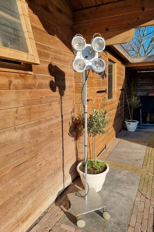 Industriële vloerlamp, Tuin en Terras, Buitenverlichting, Gebruikt, Ophalen