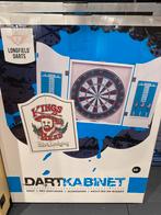 Dartkabinet met Dartbord en Accessoires NIEUW, Ophalen, Nieuw, Dartbord met pijlen