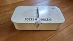 Vintage poetsmiddelen doos in goede staat en met inhoud, Ophalen of Verzenden