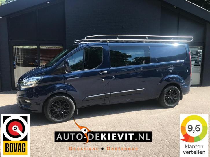 Ford TRANSIT CUSTOM 300 2.0 TDCI L2H1**6-pers/trekhaak**, Auto's, Bestelauto's, Bedrijf, ABS, Airbags, Airconditioning, Android Auto