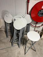 Partij van 15 inklapbare stoeltjes - Joure, Gebruikt, Ophalen of Verzenden, Metaal, Grijs