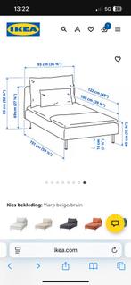 IKEA Söderhamn Chaise Longue Beige/Bruin, Ophalen, Gebruikt, Eenpersoons, 125 tot 150 cm