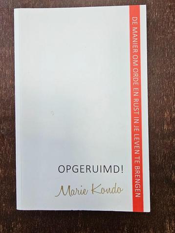 Opgeruimd! - Marie Kondo - de manier om orde en rust in je l beschikbaar voor biedingen