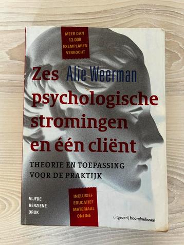 Alie Weerman - Zes psychologische stromingen en een client beschikbaar voor biedingen