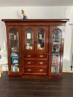 Mahonie boekenkast engels antiek TEAB, Antiek en Kunst, Ophalen