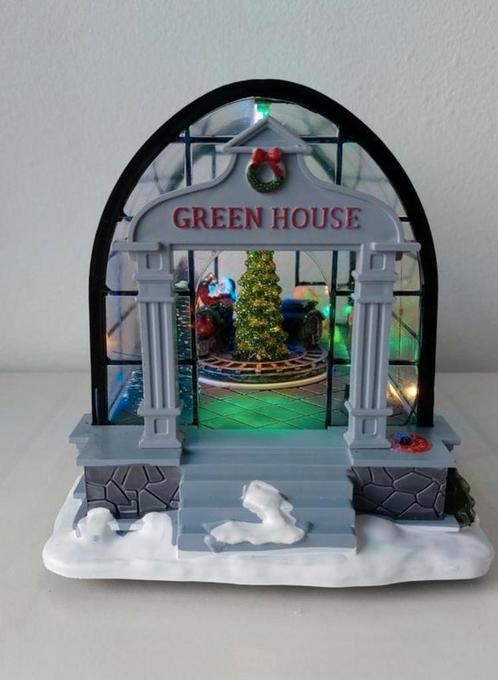 Kersthuisje/kas/greenhouse, Diversen, Kerst, Zo goed als nieuw, Ophalen of Verzenden