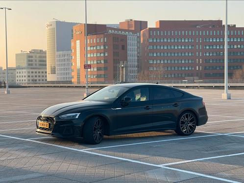 Audi A5 40 Tfsi 190pk S Tronic 2020 Zwart. S LINE SPORT, Auto's, Audi, Particulier, A5, ABS, Adaptieve lichten, Adaptive Cruise Control