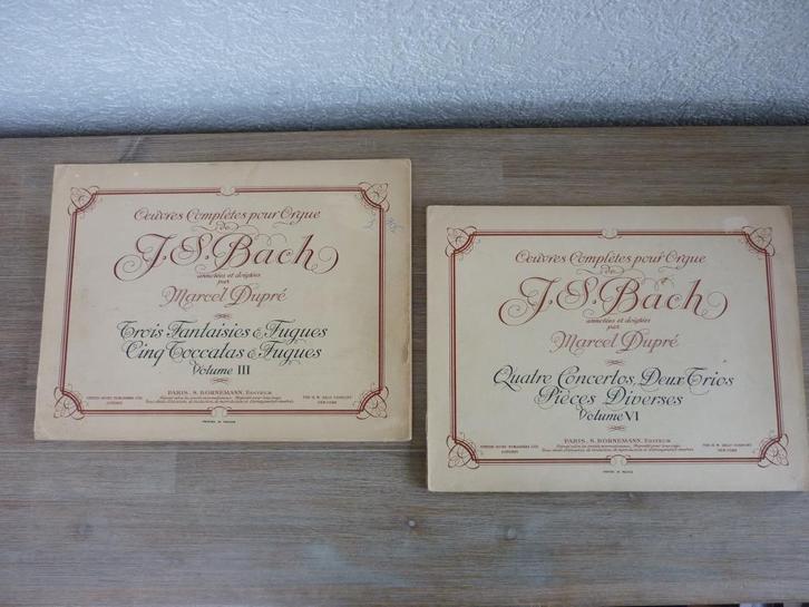 J.S. Bach: Oeuvres Completes pour orgue -Marcel Dupré, Muziek en Instrumenten, Bladmuziek, Gebruikt, Artiest of Componist, Klassiek