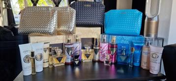 Compleet Guess pakket, Bodymist, Parfum, Make up tas, Lotion beschikbaar voor biedingen