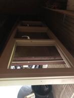 Nieuw houten kozijn met glas (dakkapel), Ophalen, Raamkozijn, Nieuw, 75 tot 150 cm