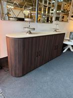 Travertin Dressoir - Stijlvol & Uniek! In het bruin of crème, Overige materialen, 150 tot 200 cm, Nieuw, Ophalen of Verzenden