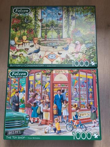 Te koop 2 Falcon puzzels beschikbaar voor biedingen