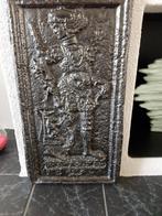 Mooie antieke  gietijzeren haard plaat Anno 1757, Ophalen of Verzenden