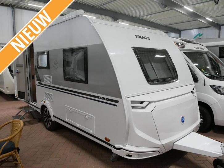 Knaus Sport 500 EU INKOOP-TOPPER VOORDEEL!!, Caravans en Kamperen, Caravans, Bedrijf, tot en met 4, 1000 - 1250 kg, Rondzit, Knaus