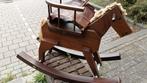 Vintage houten schommelpaard met zitje, Antiek en Kunst, Ophalen