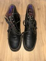 Leren Floris van Bommel - maat 42, Zwart, Floris van Bommel, Ophalen of Verzenden, Zo goed als nieuw