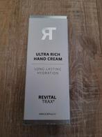 Nieuw! Revitaltrax ultra rich hand cream, 100ml, Ophalen of Verzenden, Nieuw, Bodylotion, Crème of Olie