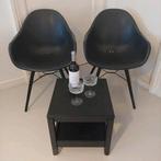 SET 2X Stoel GRATIS Tafeltje IKEA Zwart Tuinstoel Kuipstoel, Huis en Inrichting, Ophalen