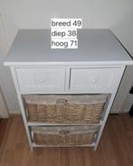 Te koop kastje met manden, Ophalen, 50 tot 100 cm, Zo goed als nieuw, Minder dan 100 cm