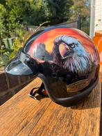 Kleine maat helm AGV met adelaar print XS, Ophalen, XS, Tweedehands, Integraalhelm