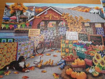 Cobble hill puzzel Harvest Festival 500 beschikbaar voor biedingen