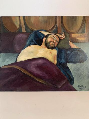 Man licht te wachten van portugese kunstnaar Trindade beschikbaar voor biedingen