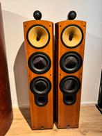 Mooie B&W 804S Signature Cherrywood Luidsprekers, Ophalen of Verzenden, Zo goed als nieuw, Bowers & Wilkins (B&W), 120 watt of meer
