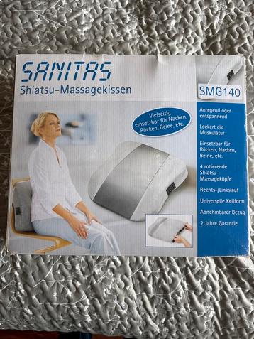 Sanitas Shiatsu Massagekussen SMG140 - Nieuwstaat! beschikbaar voor biedingen