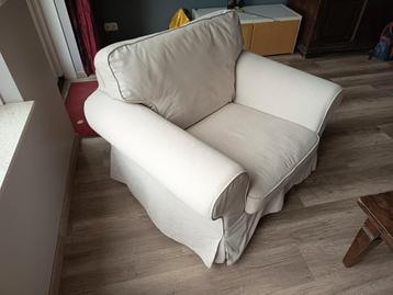 Ikea Ektorp fauteuil lichtbeige - afbeelding 2