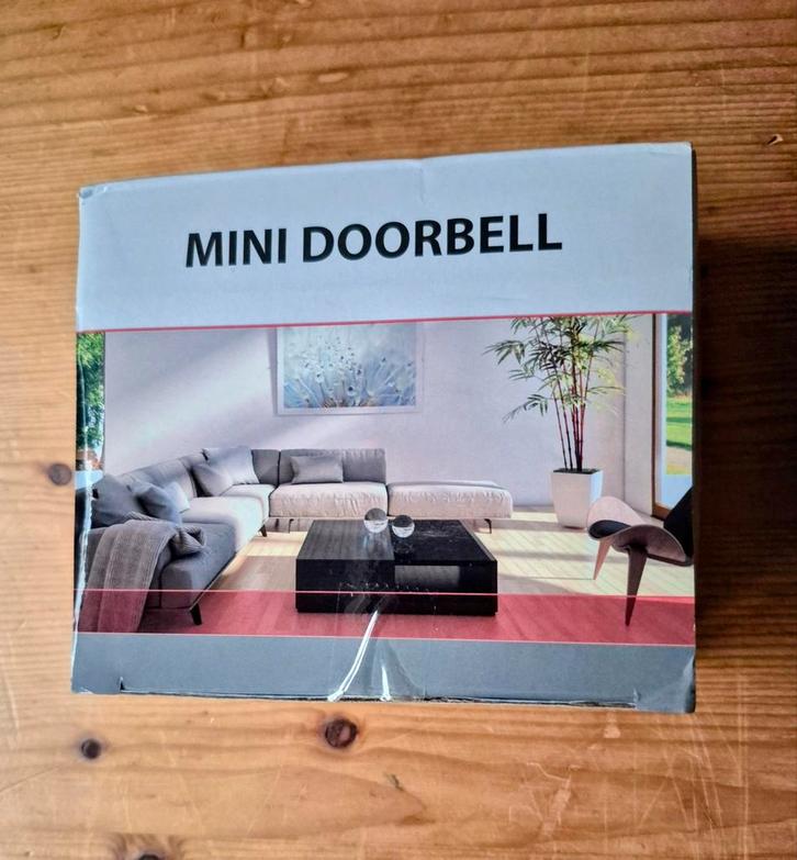 Slimme Deurbel - Nieuw in doos!, Huis en Inrichting, Deurbellen, Nieuw, Draadloos, Compatibel met smartphone, Bewegingsdetectiesensor