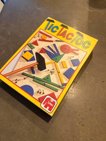 Tic Tac Toc Bordspel - Jumbo - Vintage beschikbaar voor biedingen