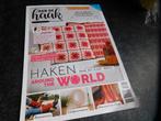 haken ==  aan de haak  nr 50 ==  haaktijdschrift ==, Ophalen of Verzenden, Zo goed als nieuw, Haken, Patroon of Boek