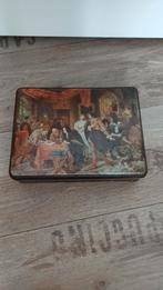 vintage blik met prent, Ophalen, Gebruikt, Overige, Overige merken