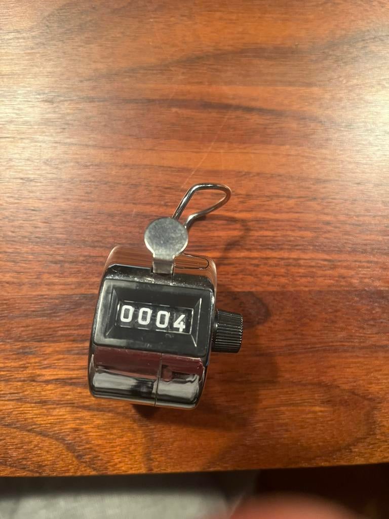 Personen teller, Ophalen of Verzenden, Gebruikt