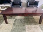 Salontafel coloniaal., Huis en Inrichting, Gebruikt, 100 tot 150 cm, Minder dan 50 cm, Rechthoekig