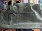 Cowboysbag - groen in goede staat, Sieraden, Tassen en Uiterlijk, Handtas, Groen, Gebruikt, Ophalen of Verzenden