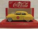 Coca Cola Solido 1:43 Chevrolet 1950 sedan geel, Ophalen of Verzenden, Zo goed als nieuw, Auto, Solido