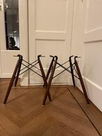 Eames walnut dowel base voor wide mount Herman Miller Vitra, Ophalen of Verzenden, Zo goed als nieuw, Wit, Twee