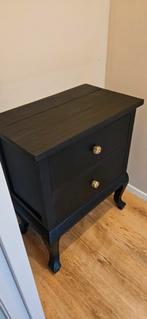 Zwart lade kastje, Huis en Inrichting, Kasten | Ladekasten, Ophalen, 25 tot 50 cm, 50 tot 100 cm, Minder dan 100 cm