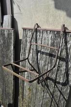 Brocant antiek vracht fietsrek leuk voor in de tuin of kamer, Ophalen of Verzenden